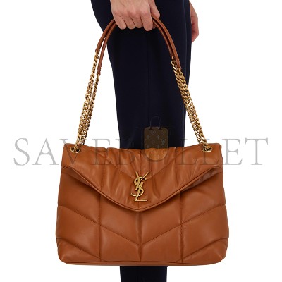 YSL PUFFER MEDIUM IN NAPPA LEATHER 5774751EL077724 (35*23*13.5cm)