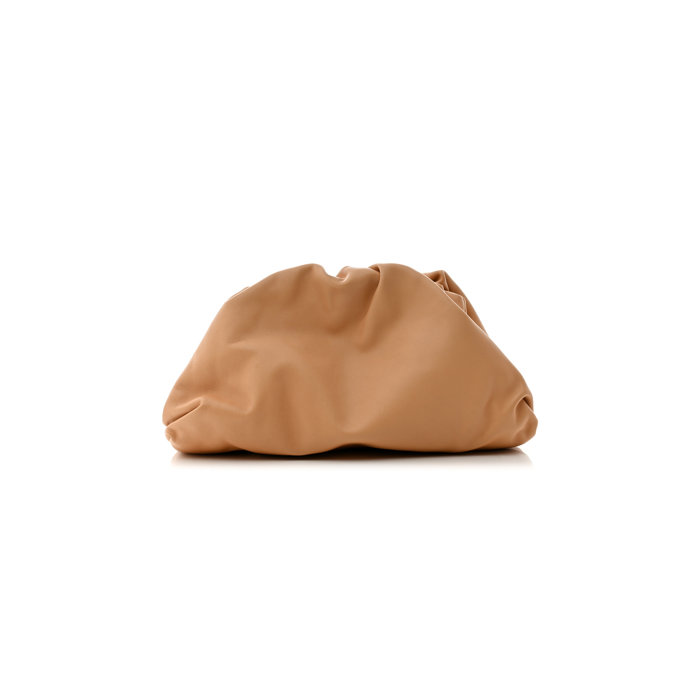 BOTTEGA VENETA CALFSKIN TEEN POUCH ALMOND (31*15*6cm) BOTTEGA VENETA CALFSKIN TEEN POUCH ALMOND (31*15*6cm)