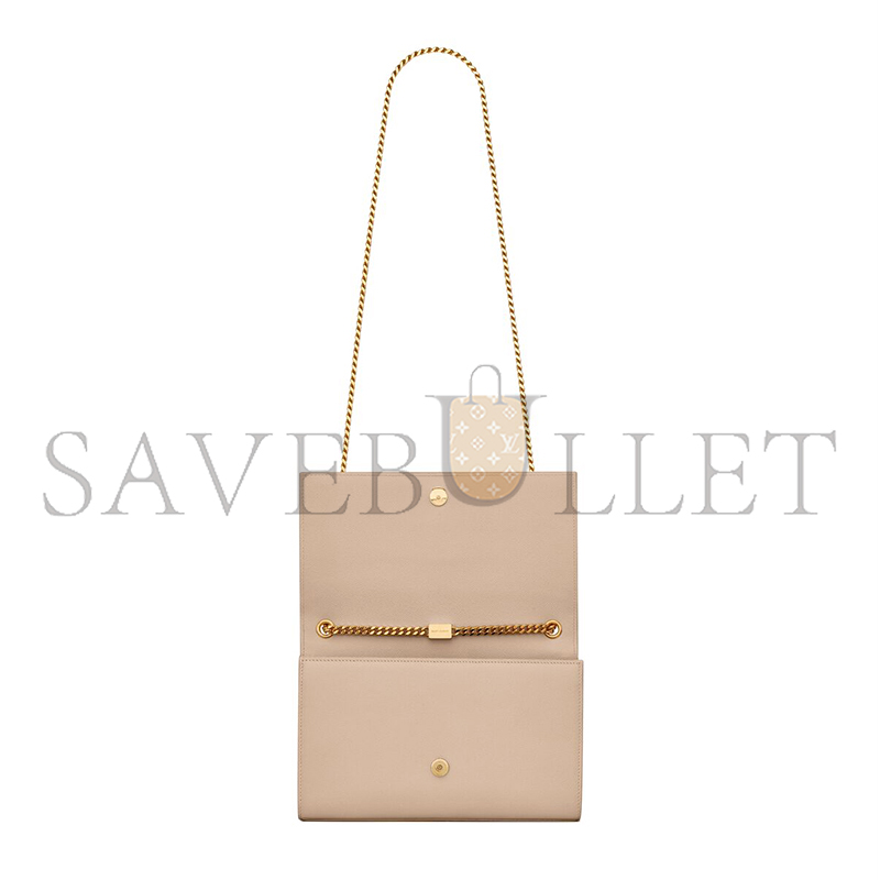YSL KATE MEDIUM IN GRAIN DE POUDRE EMBOSSED LEATHER 364021BOW0J2721 (24*14.5*5.5cm) YSL KATE MEDIUM IN GRAIN DE POUDRE EMBOSSED LEATHER 364021BOW0J2721 (24*14.5*5.5cm)