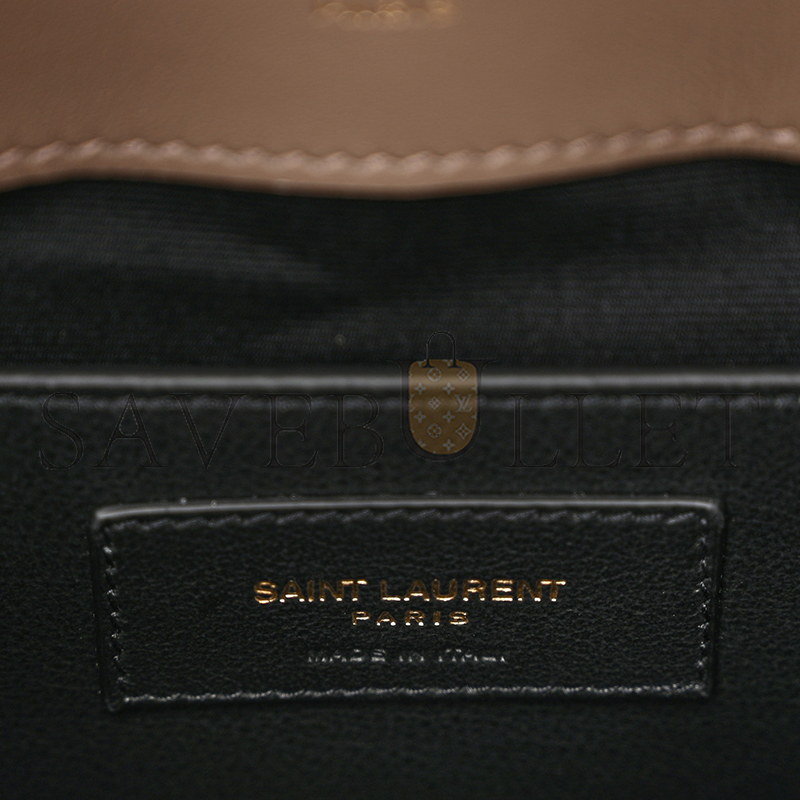 YSL COLLEGE MEDIUM IN QUILTED SUEDE 6002791U8072346 (24*17*6.5cm)