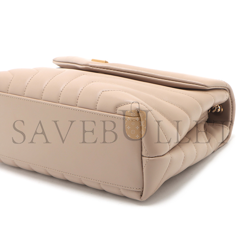 YSL LOULOU SMALL IN QUILTED LEATHER 494699DV7272721 (23*17*9cm)