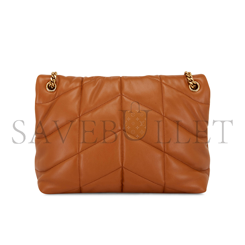 YSL PUFFER MEDIUM IN NAPPA LEATHER 5774751EL077724 (35*23*13.5cm)