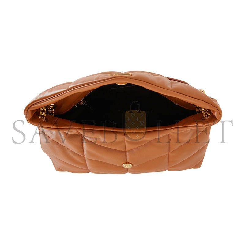 YSL PUFFER MEDIUM IN NAPPA LEATHER 5774751EL077724 (35*23*13.5cm)